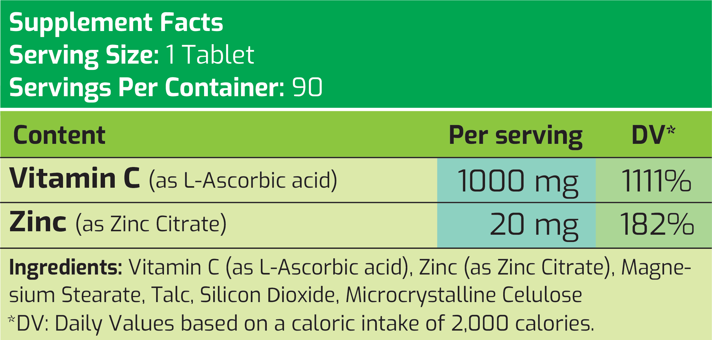 VITAMIN C + ZN